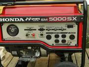 2008 HONDA generator Model EM 5000 SX